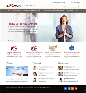 Web Design by pb for this project | Design: #2429980