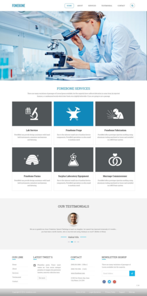 Diseño de Página de Aterrizaje por pb para este proyecto | Diseño: #12666668