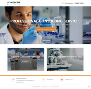 landing page and 3 simple pages with descriptions of products