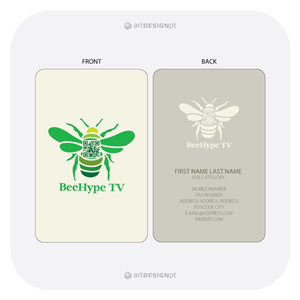 Business Card Design by artdesignpt for this project | Design: #517217