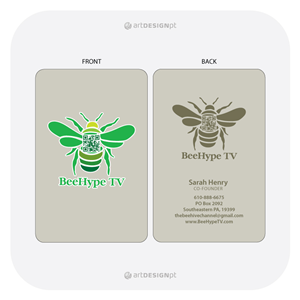 Business Card Design by artdesignpt for this project | Design: #523794