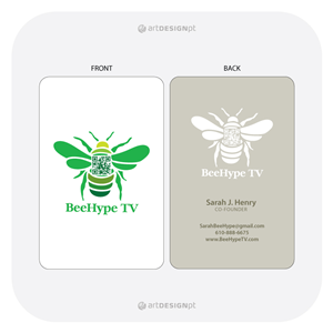 Business Card Design by artdesignpt for this project | Design: #542960
