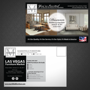 Postcard Design by Mon01 for Marshfield Furniture | Design: #12640954