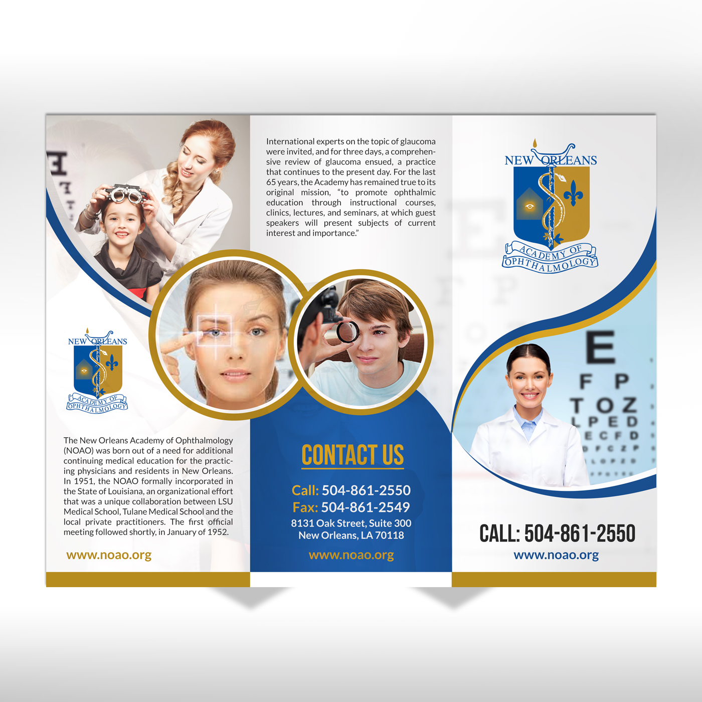 Flyer-Design von debdesign für New Orleans Academy of Ophthal | Design #12643303