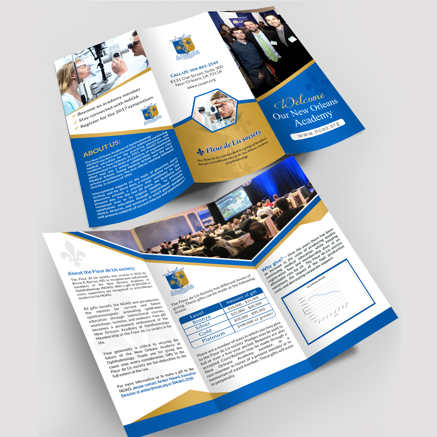 Flyer Design by debdesign for New Orleans Academy of Ophthal | Design #12673855