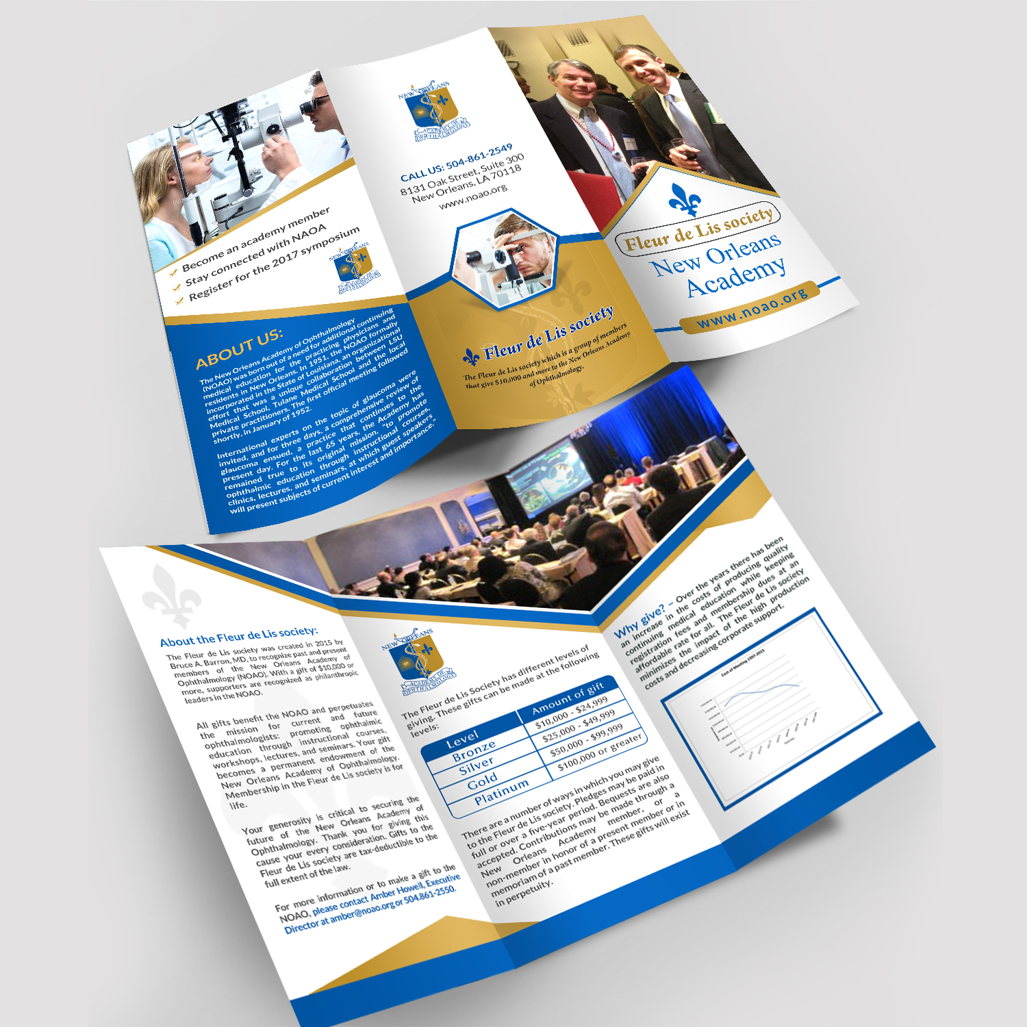 Flyer Design by debdesign for New Orleans Academy of Ophthal | Design #12713051