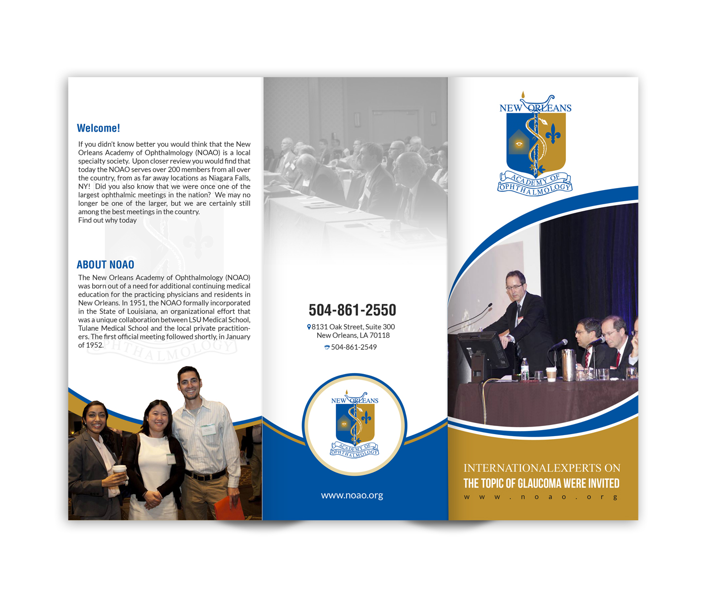 Flyer Design by creative.bugs for New Orleans Academy of Ophthal | Design #12643538