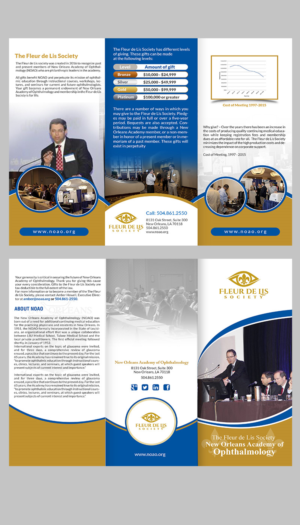 Diseño de Flyer por creative.bugs para New Orleans Academy of Ophthal | Diseño: #13125523