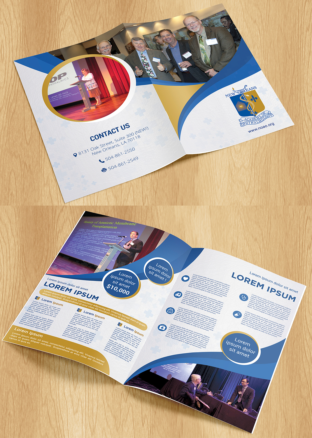 Flyer Design by SAI DESIGNS for New Orleans Academy of Ophthal | Design #12732730