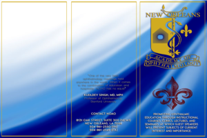 Flyer-Design von designguy82 für New Orleans Academy of Ophthal | Design #12667943