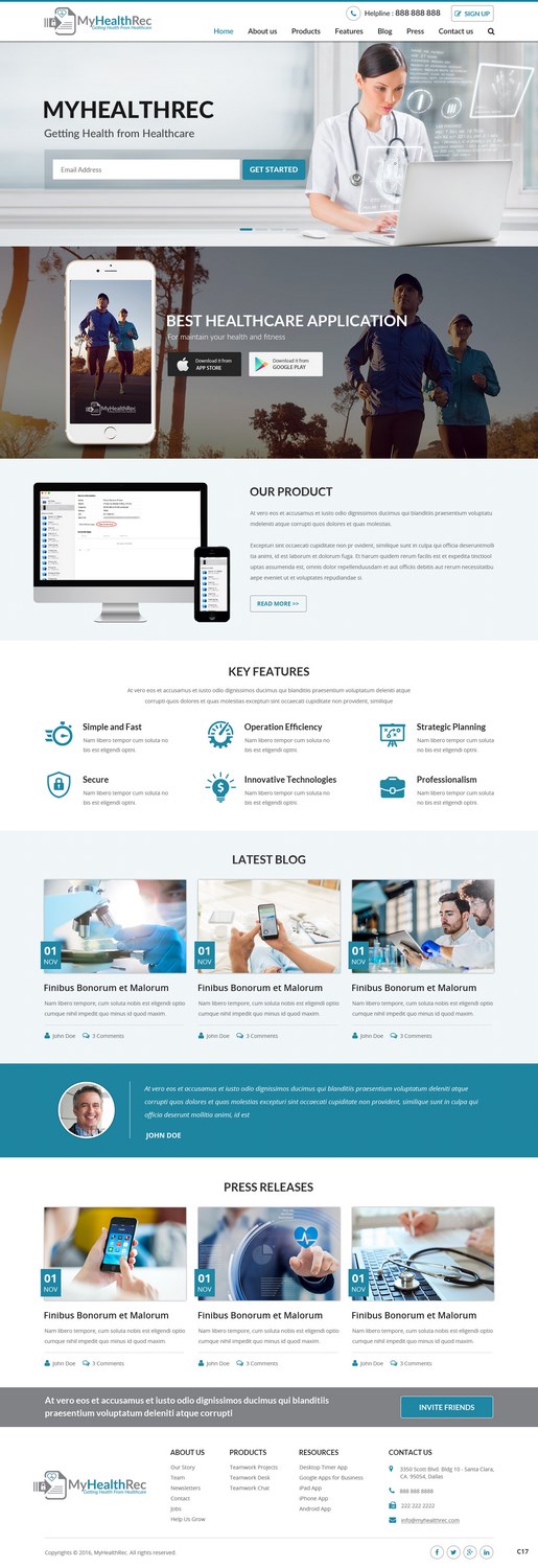 Web Design by pb for Thoughtkeg Application Services Corp. | Design #12766319