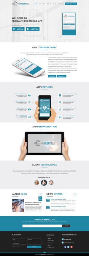 Diseño Web por Sbss para Thoughtkeg Application Services Corp. | Diseño: #13601979