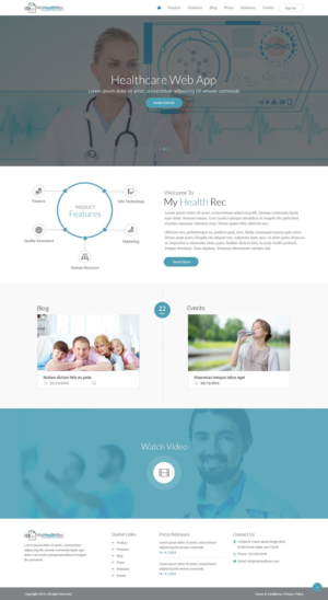 Web Design par syrwebdevelopment pour Thoughtkeg Application Services Corp. | Design #12691744