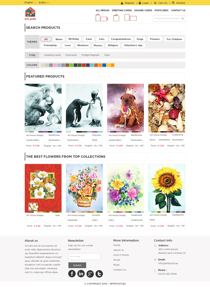 Web Design by Mayank Patel for codeAgency, UAB, 302552566, LT100005720012 | Design #2993848