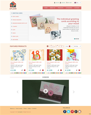 Web Design by pb for codeAgency, UAB, 302552566, LT100005720012 | Design: #2973170