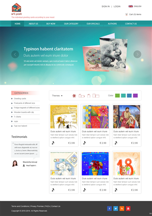 Web Design par pb pour codeAgency, UAB, 302552566, LT100005720012 | Design : #2978529