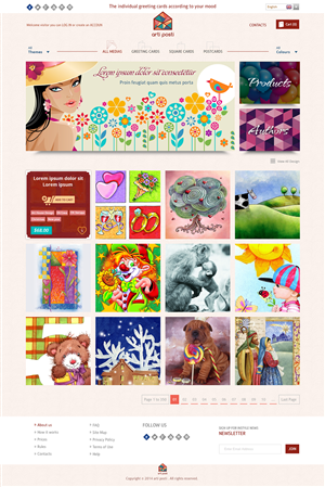 Web Design by Creative Usha for codeAgency, UAB, 302552566, LT100005720012 | Design #2949728