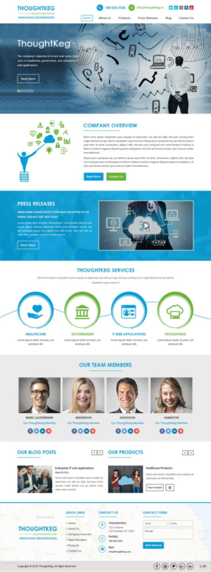 Web API Startup Need Wordpress site