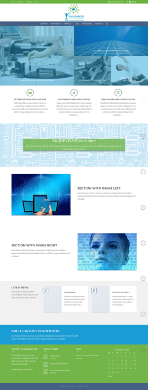 Wordpress Design by LarisaBulug