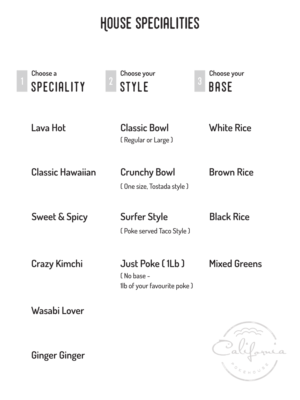 Menu Design by chan