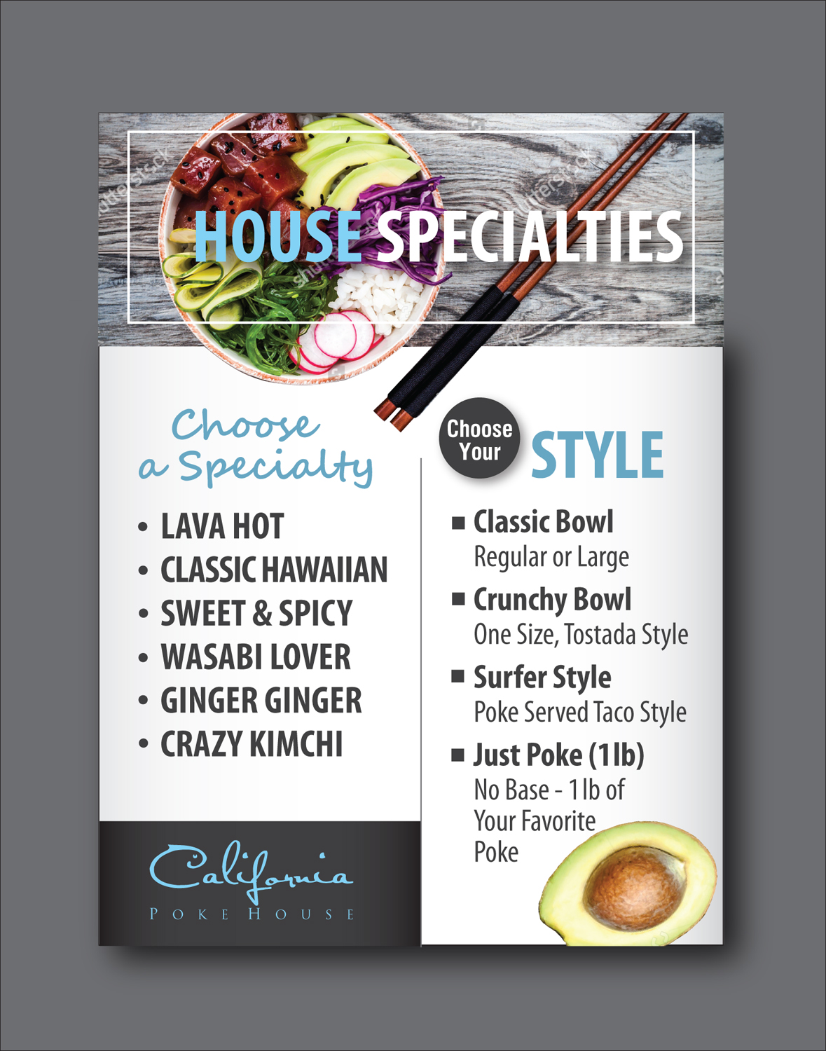 Menu Design by dsbgraphics for this project | Design #12783536