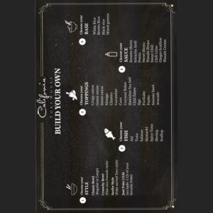 Menu Design by navya_lk