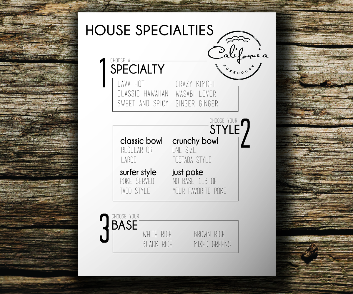 Design de Menu par CerezaChan pour ce projet | Design #12768103