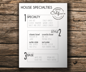 Menu Design by CerezaChan for this project | Design: #12768103