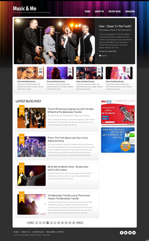 Web Design by pb for this project | Design: #2430006