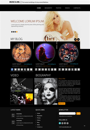 Web Design by pb for this project | Design: #2440554