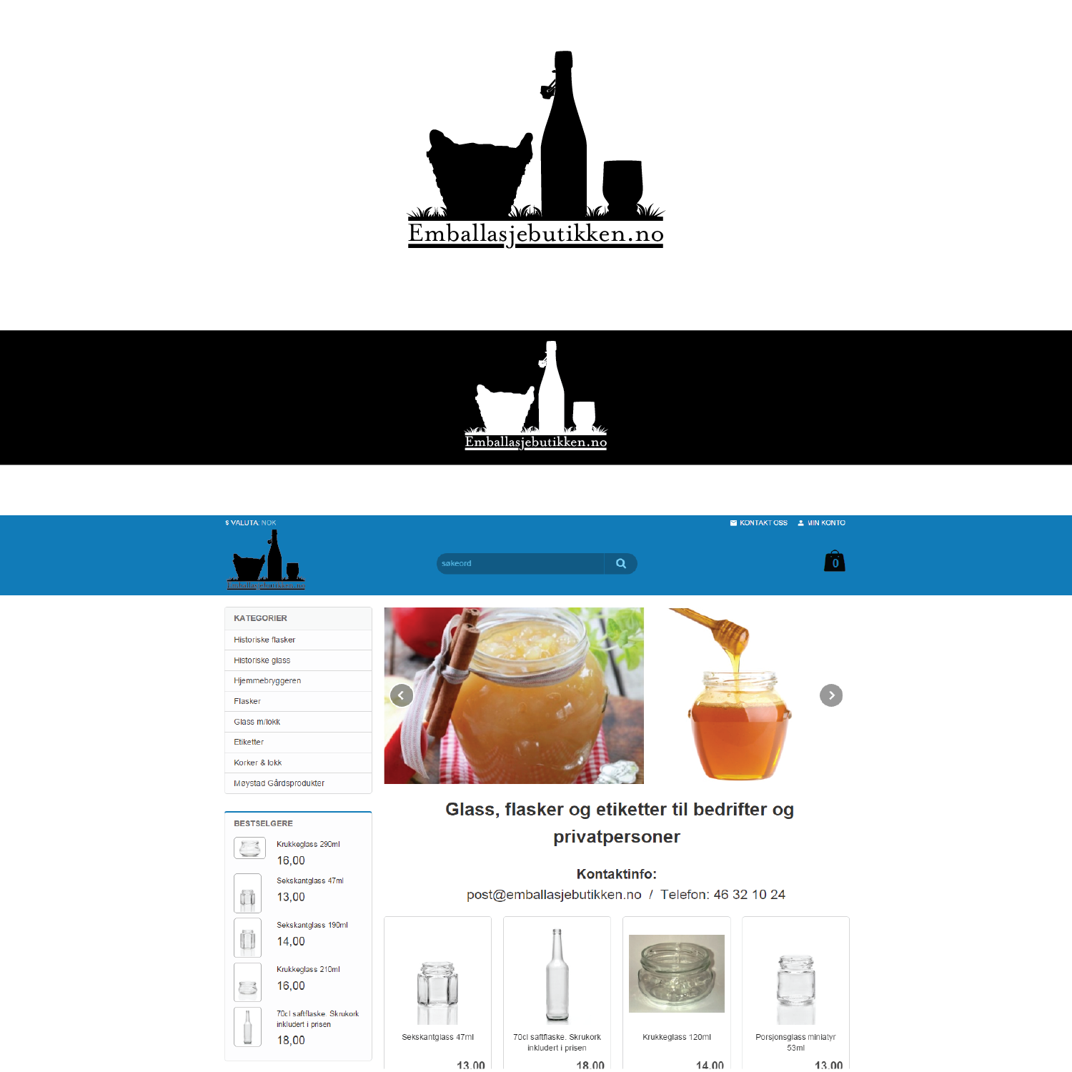 Logo Design by chadeyyy for Emballasjebutikken AS | Design #12643810