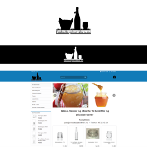 Logo Design by chadeyyy for Emballasjebutikken AS | Design: #12643810