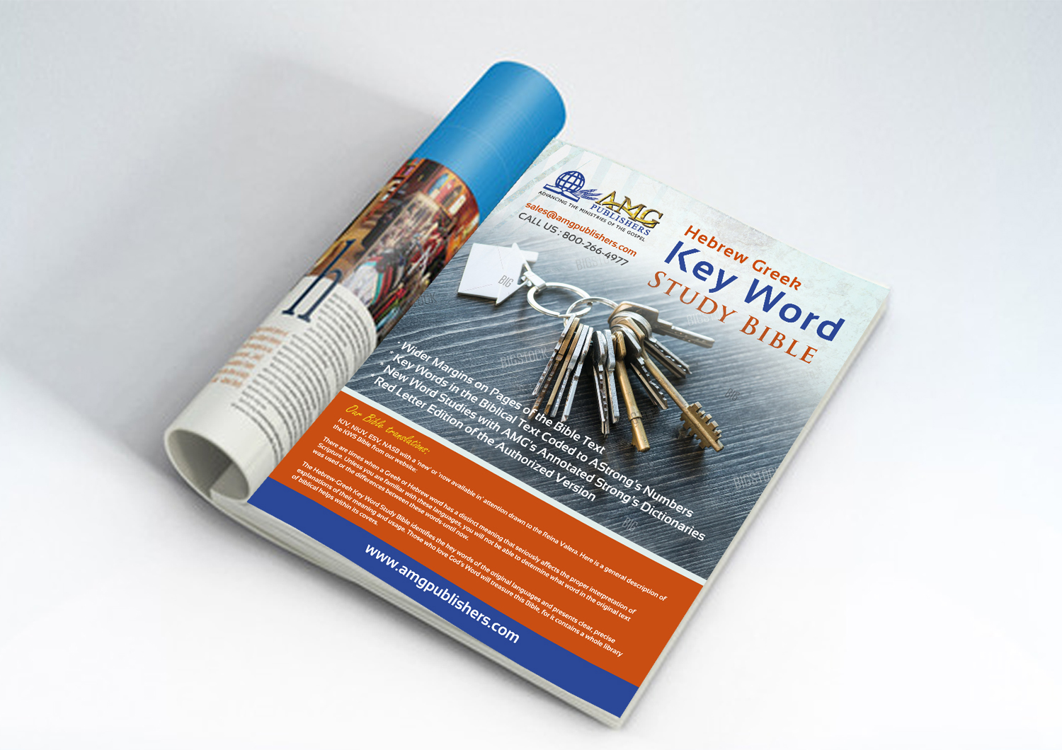 Advertisement Design by debdesign for AMG Publishers | Design #12718106