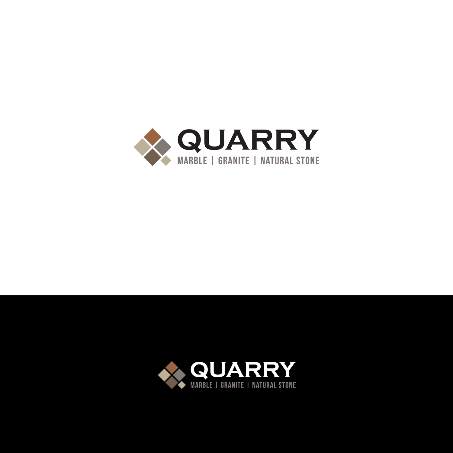 Modern, Serious, Professional Service Logo Design for QUARRY Marble