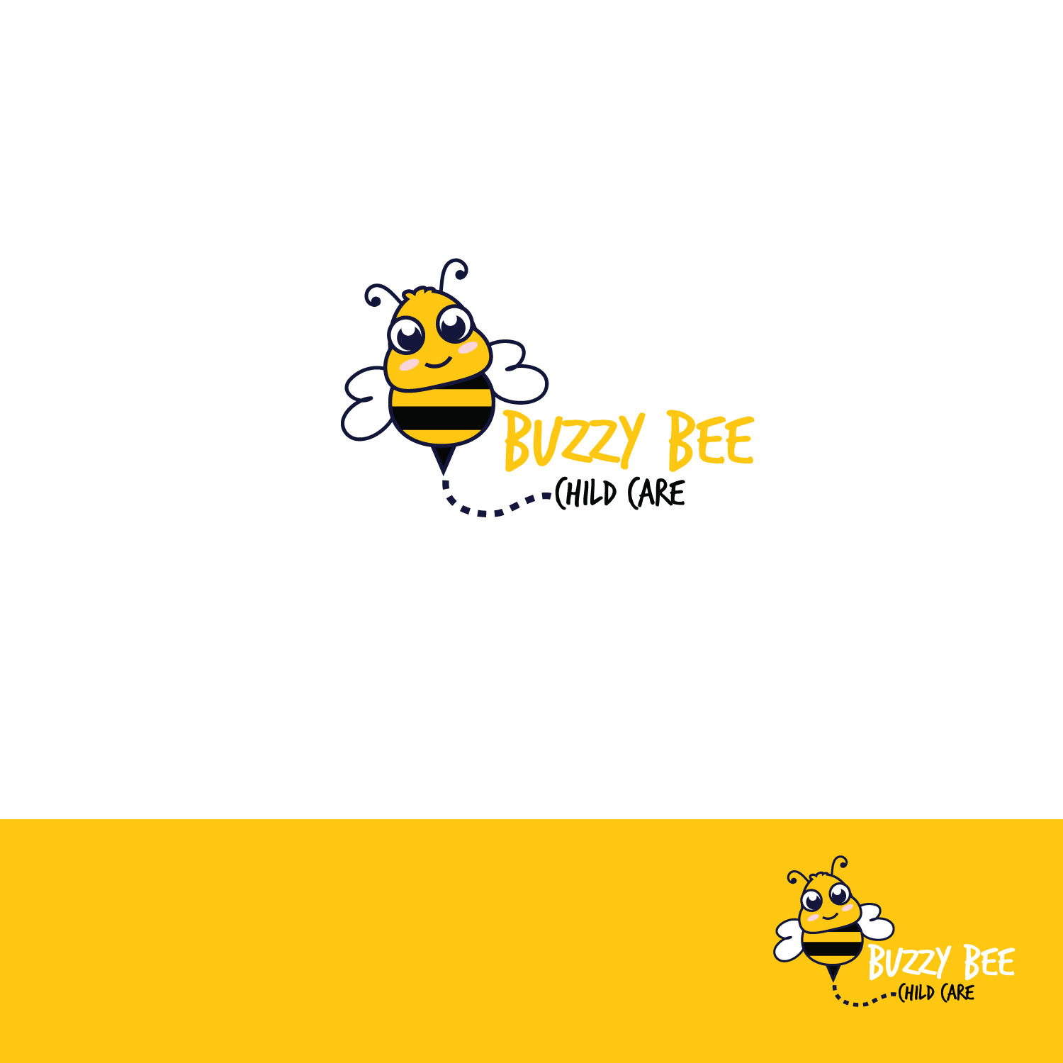 Logo Design by Cherisse for Buzzy Bee Child Care | Design #12656294