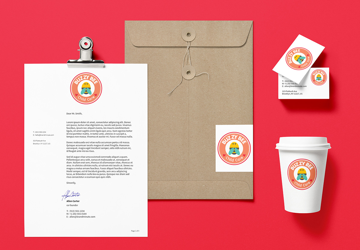 Logo Design by Fk_Design for Buzzy Bee Child Care | Design #12679949