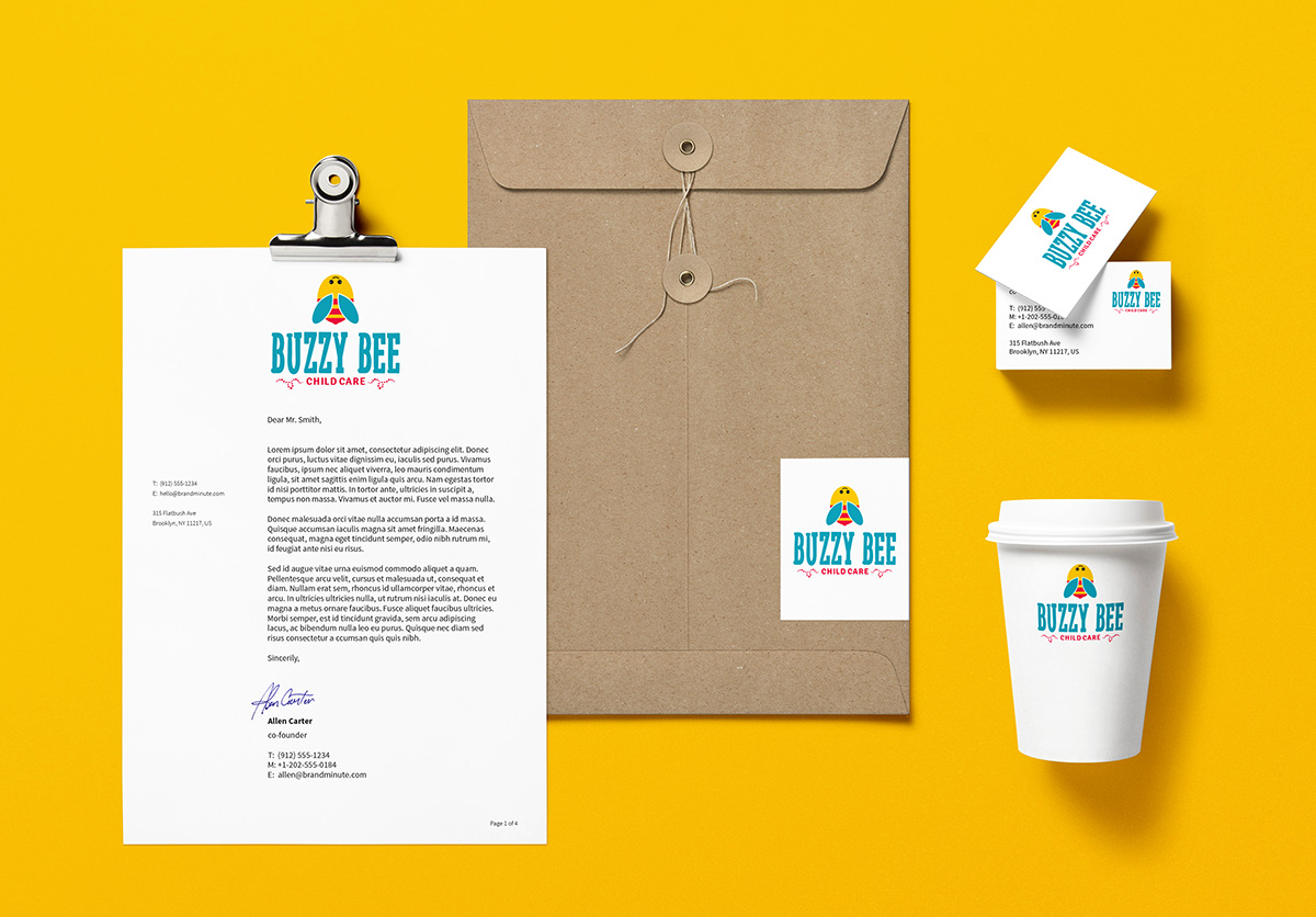 Logo Design by Fk_Design for Buzzy Bee Child Care | Design #12680047