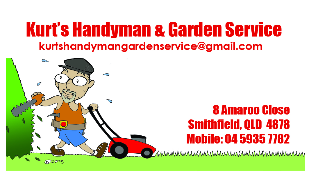 Design de Carte de Visite par Bryan Stalder pour Kurt's Handyman & Garden Service | Design #2441948