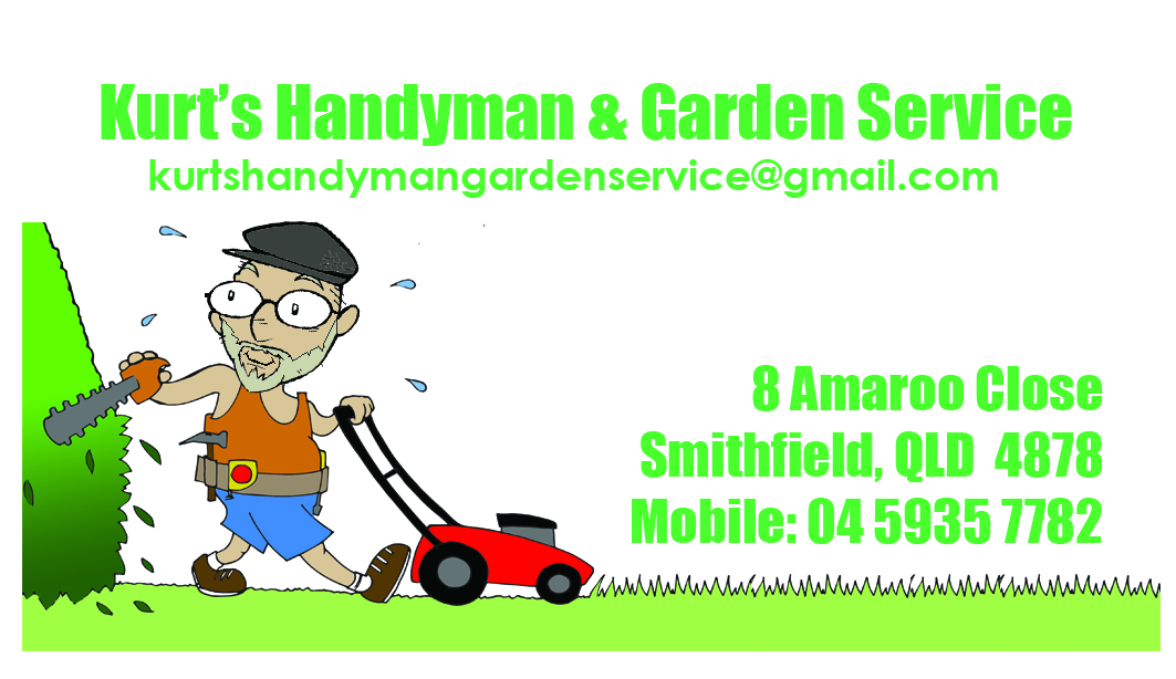 Business Card Design by Bryan Stalder for Kurt's Handyman & Garden Service | Design: #2449231