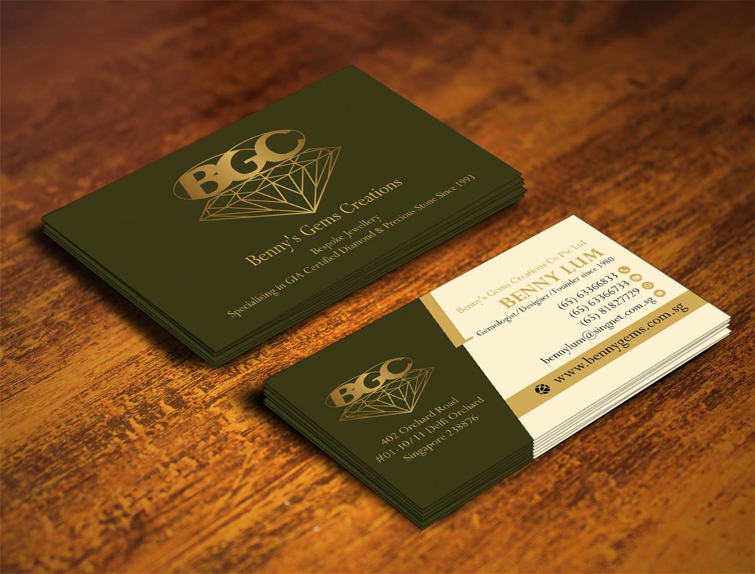 Business Card Design by alhemique1 for this project | Design #12695855