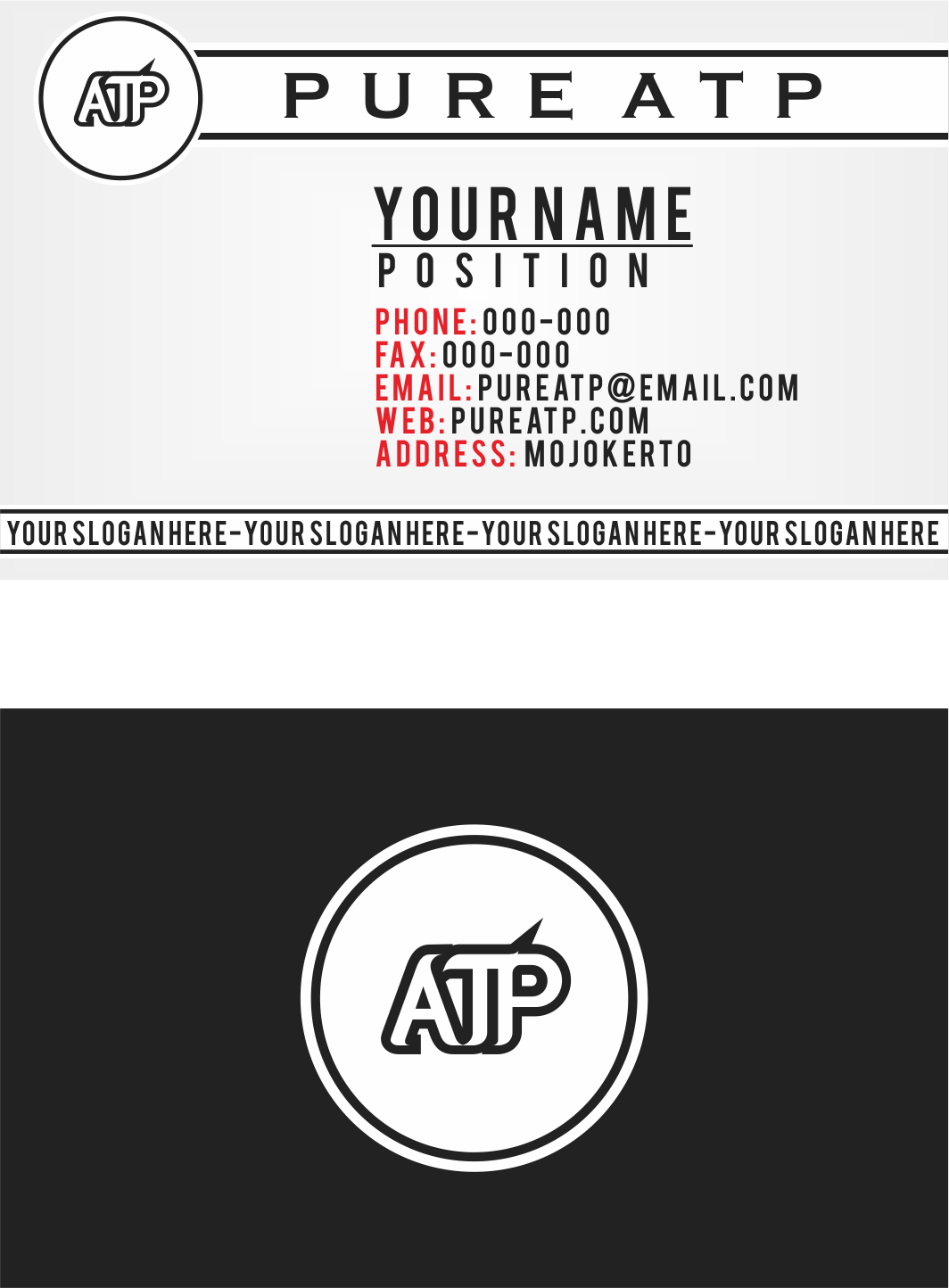 Logo Design by Rico Inaray for Pure ATP | Design #12696449