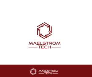 Maelstrom Tech | Logo Design by surabayawarnawarni