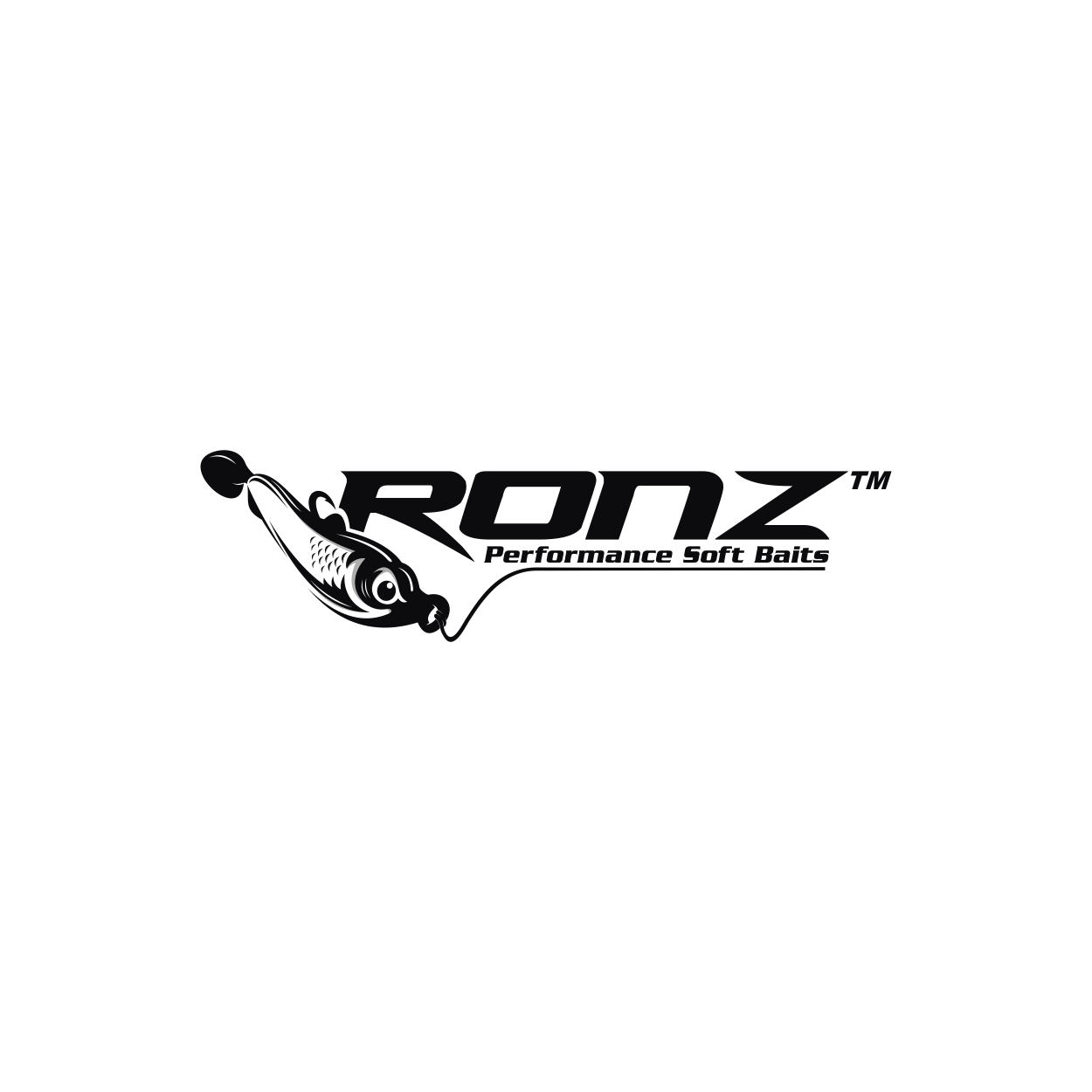 Modern, Bold, Sporting Good Logo Design for RonZ - Performance Soft Baits  by DAVID JIG