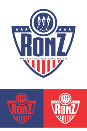 RonZ  - Performance Soft Baits | Logo Design by Gigih Rudya