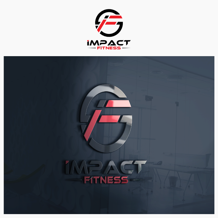 Logo Design by Mbembet for Impact fitness  | Design #12685708