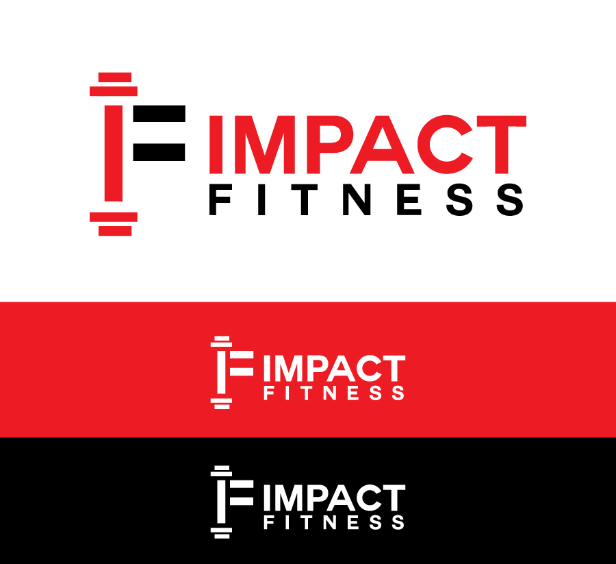Logo Design by debdesign for Impact fitness  | Design #12653720
