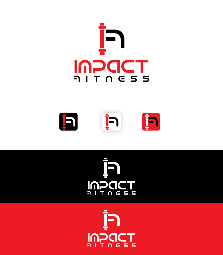 Logo Design by debdesign for Impact fitness  | Design #12654762