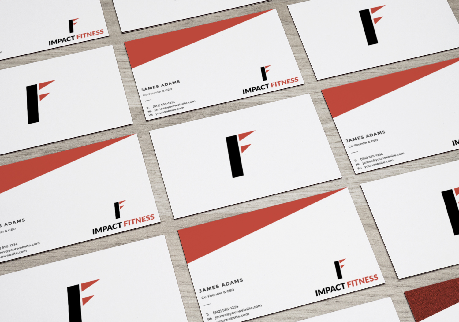 Logo-Design von Sen Design für Impact fitness  | Design #12649709