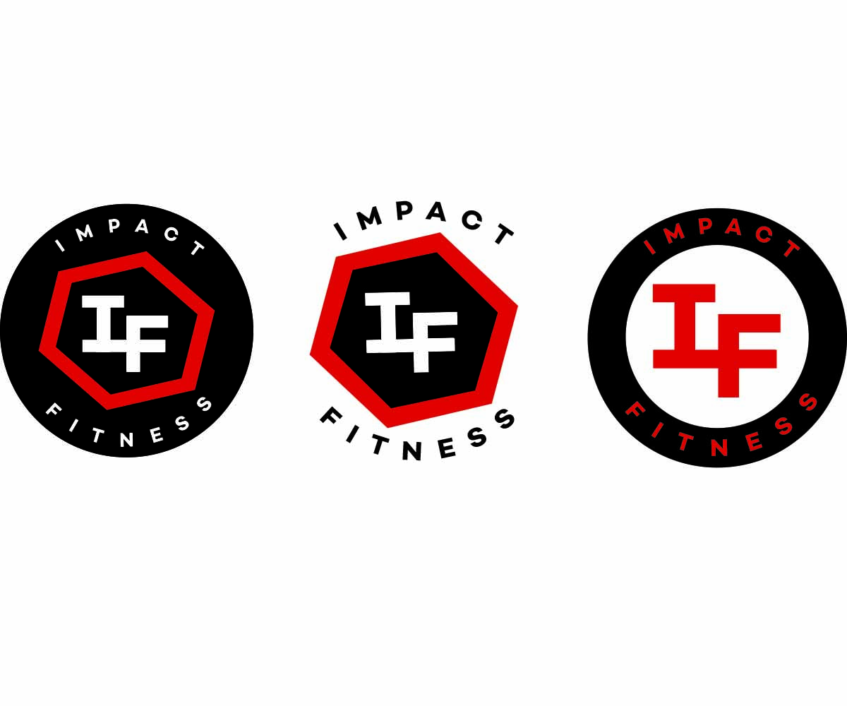 Logo Design by sarahchedin for Impact fitness  | Design #12655464