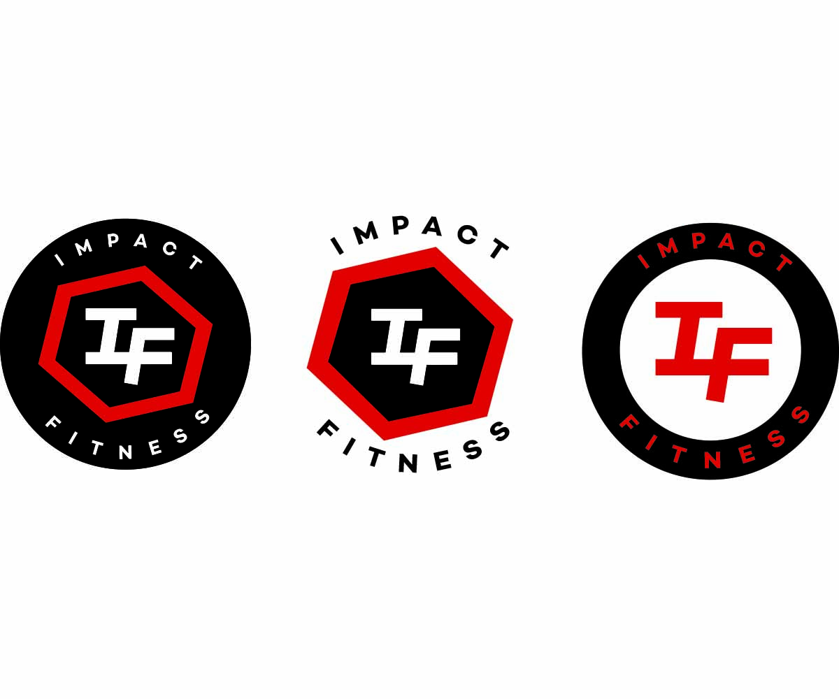 Logo Design by sarahchedin for Impact fitness  | Design #12655973